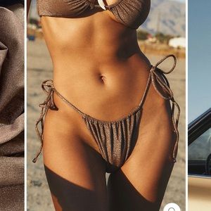 Gorgeous Bydee swim bottoms in size M. Never worn